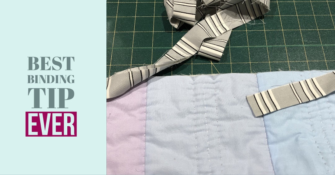 Binding tutorial - the easiest way to join those ends