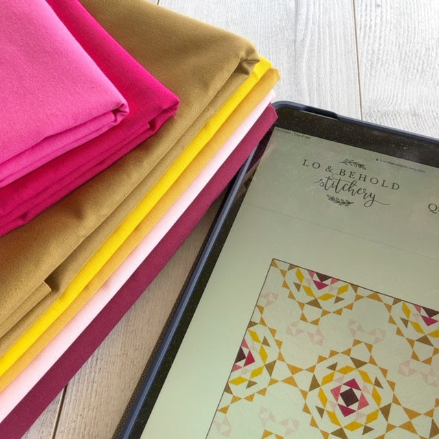 Vintage Lace quilt kits