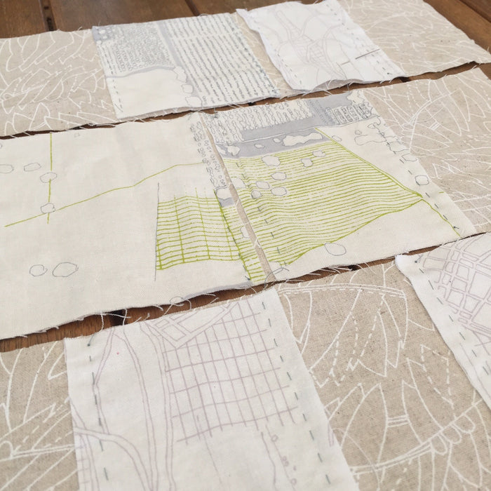 Starting the Collection Quilt - month 1