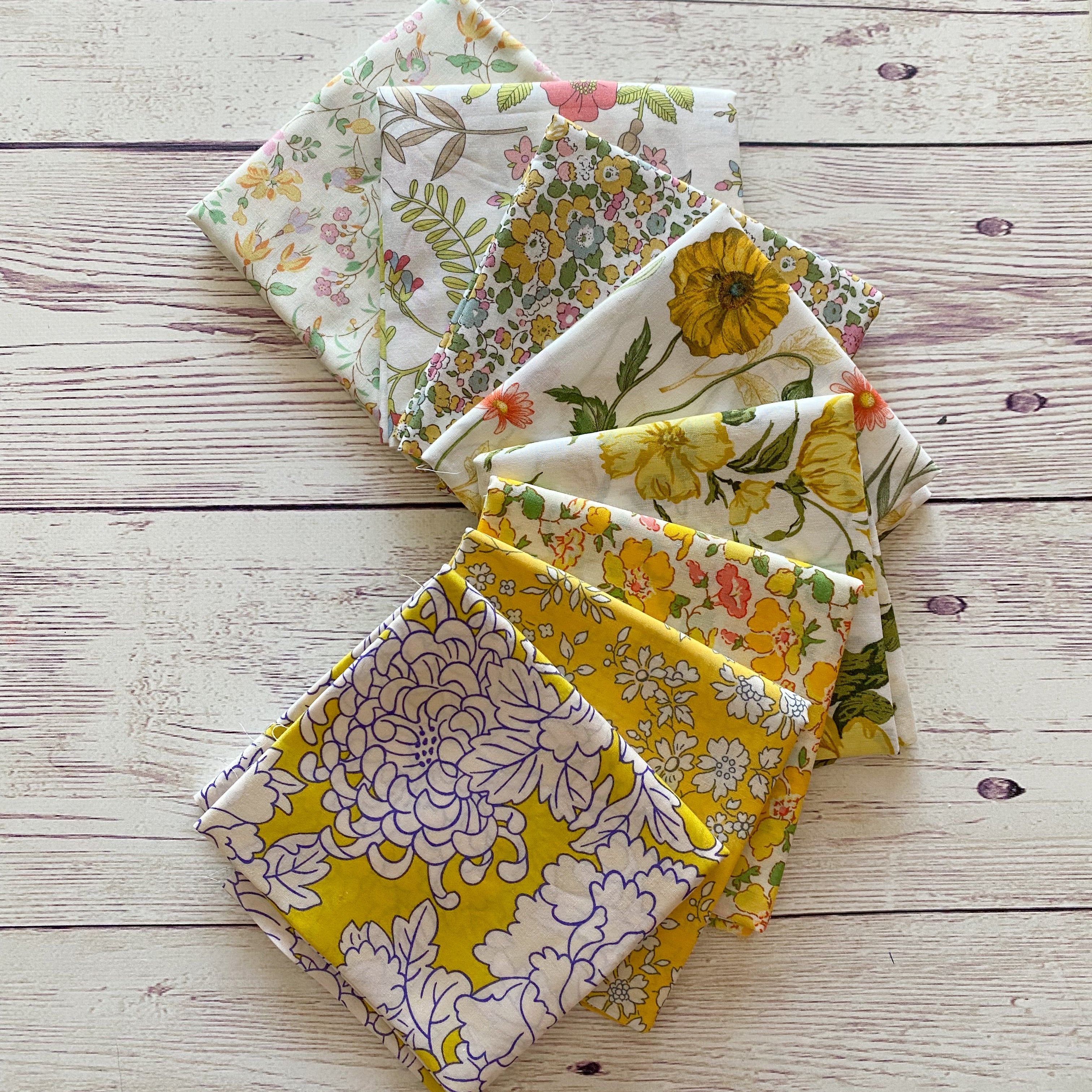 Liberty Lawn -Let The Sunshine In fat 1/16th bundle