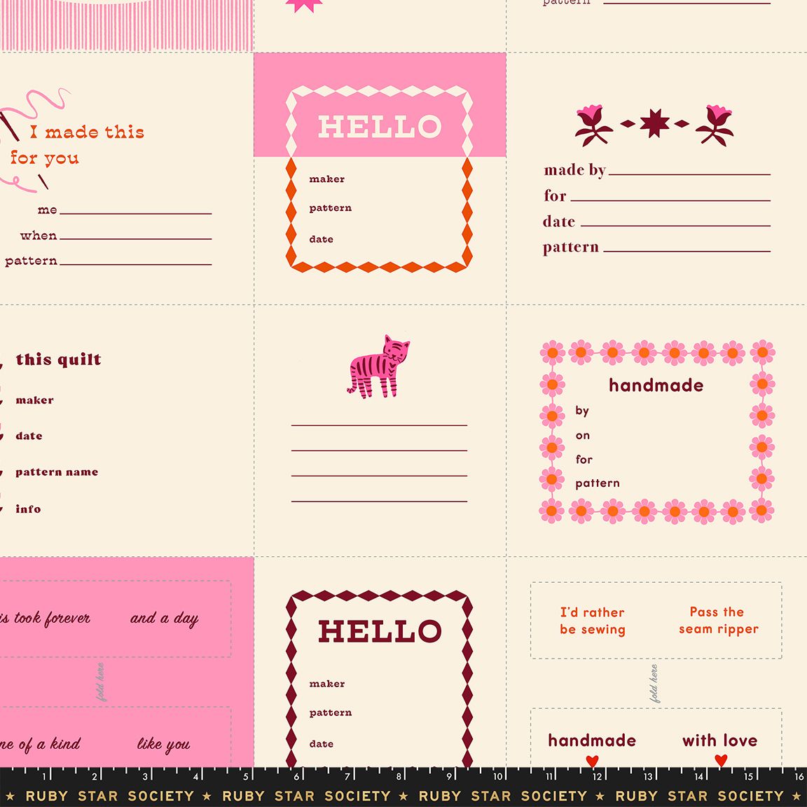 1-800-Calico - Thanks I made this - Pink