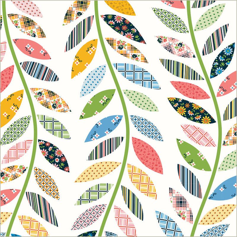 Denyse Schmidt - Made Easy Leafy Vine in ivory