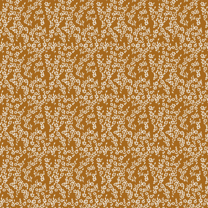 Figo Fabrics - Wild Cottage - Blossom in Ochre