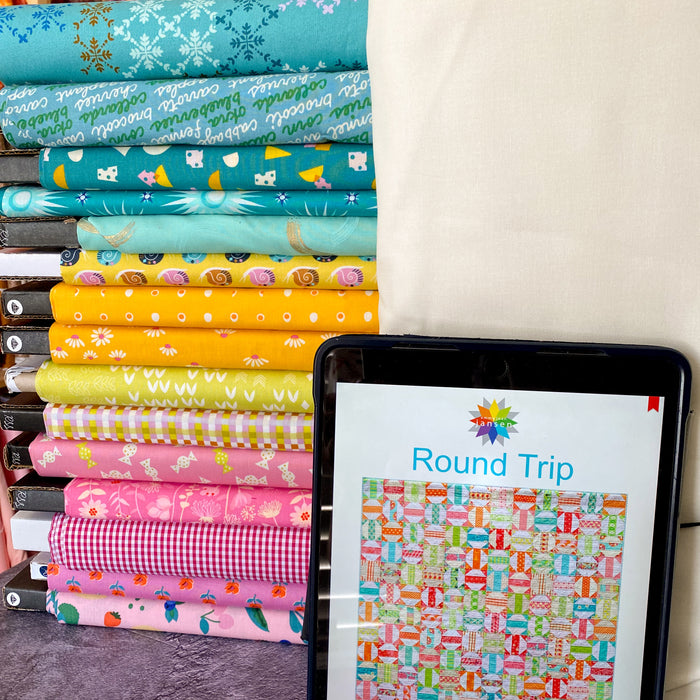 Round Trip Quilt - fabric kit