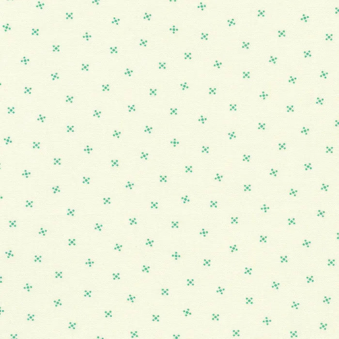 Darlene's Favourites - Square Dots in aloe