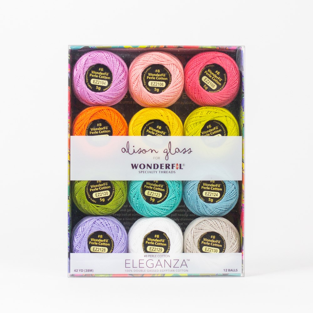 Wonderfil Alison Glass Eleganza Thread Set