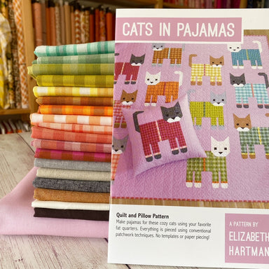 Cats in Pyjamas quilt kit