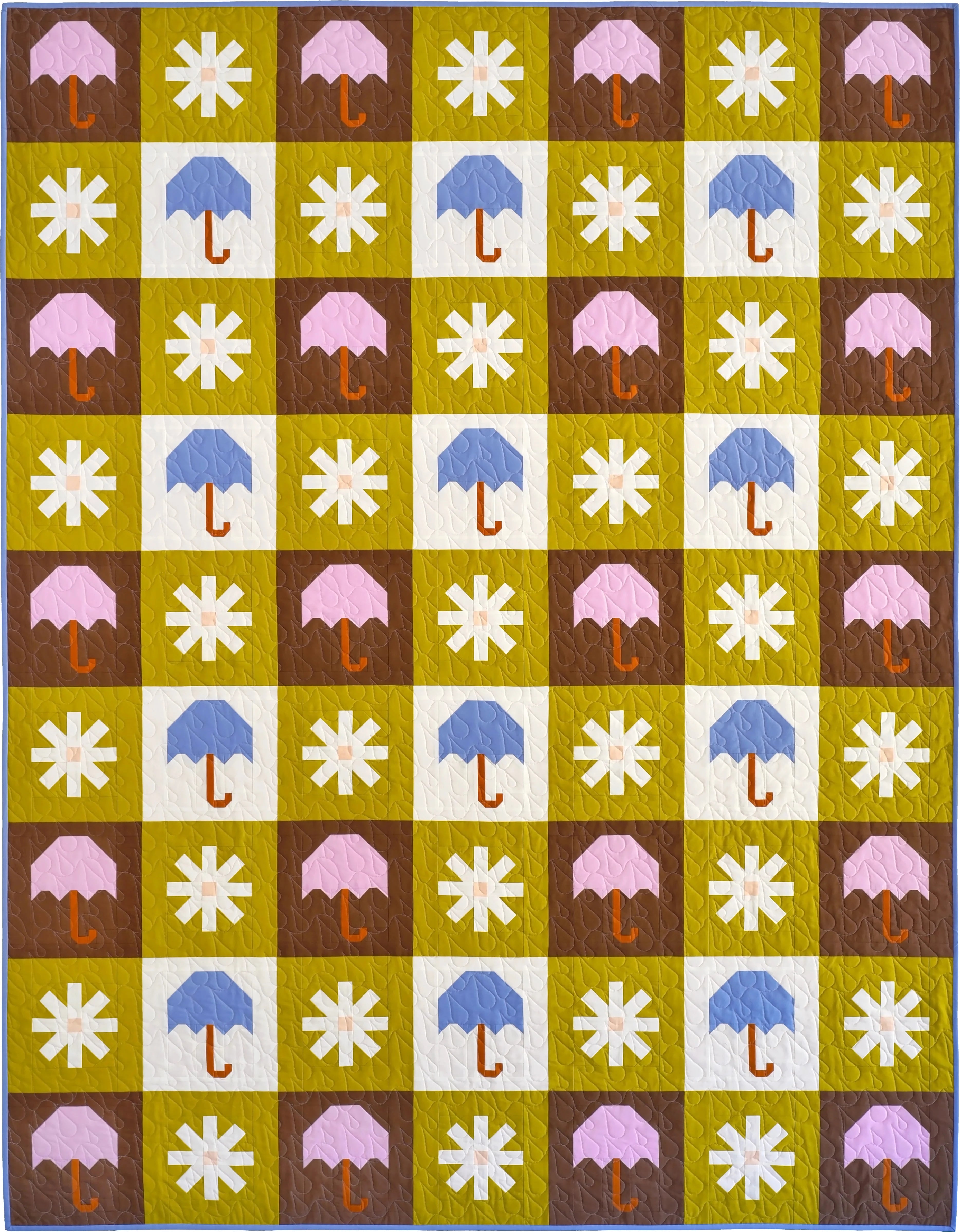 Pen and Paper Patterns - Chance of Rain Quilt Pattern