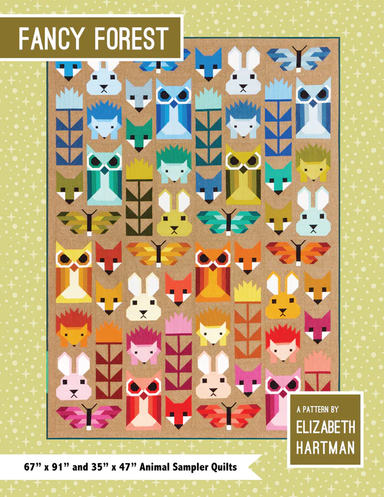 Fancy Forest Sampler Quilt -pattern booklet