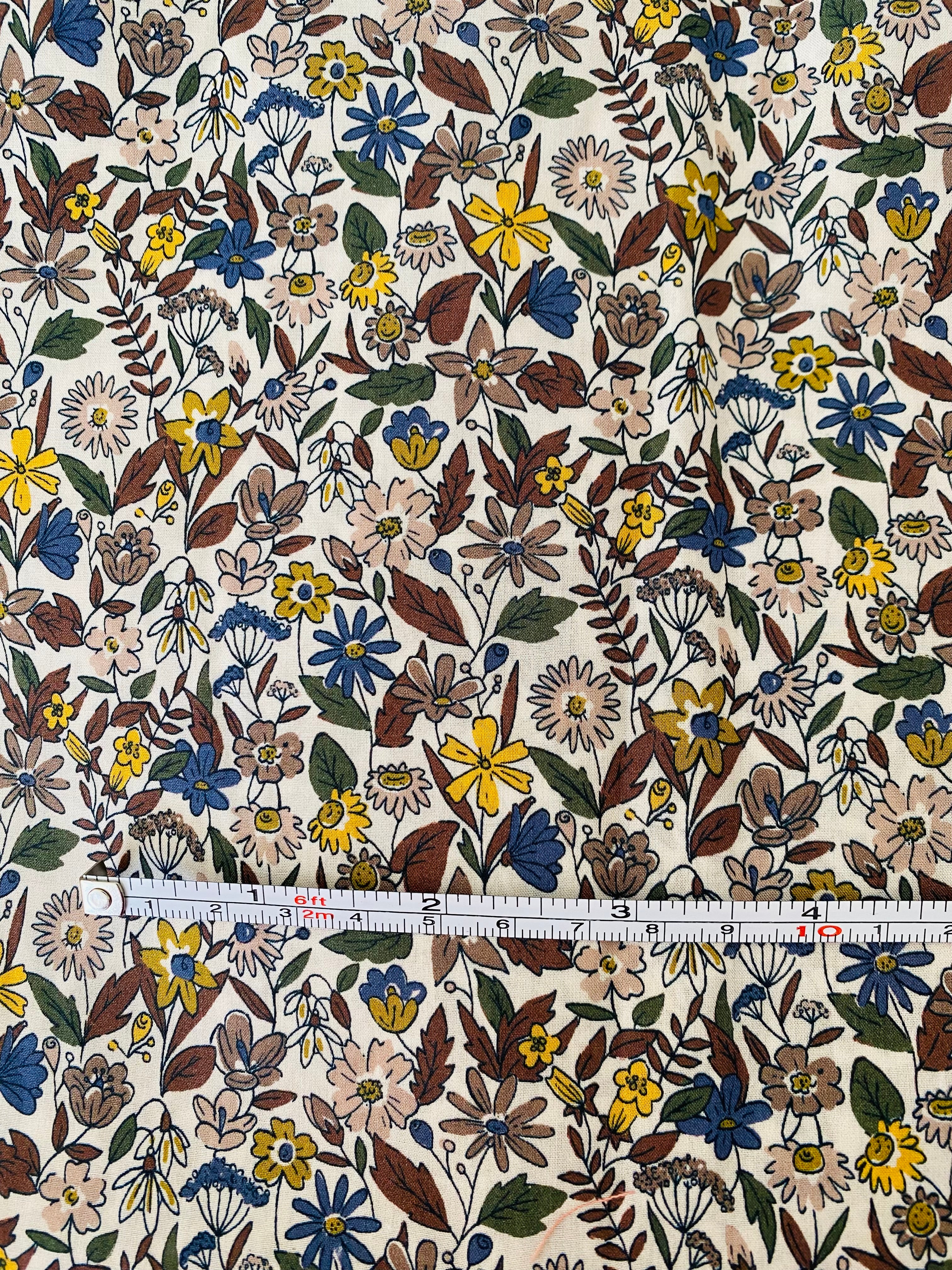 Liberty Tana Lawn  - Summer Sprigs X END OF BOLT