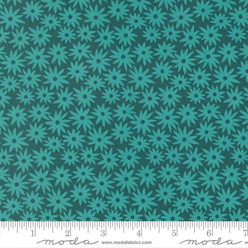 Elizabeth Hartman Scenery - Sedum - Dark Teal