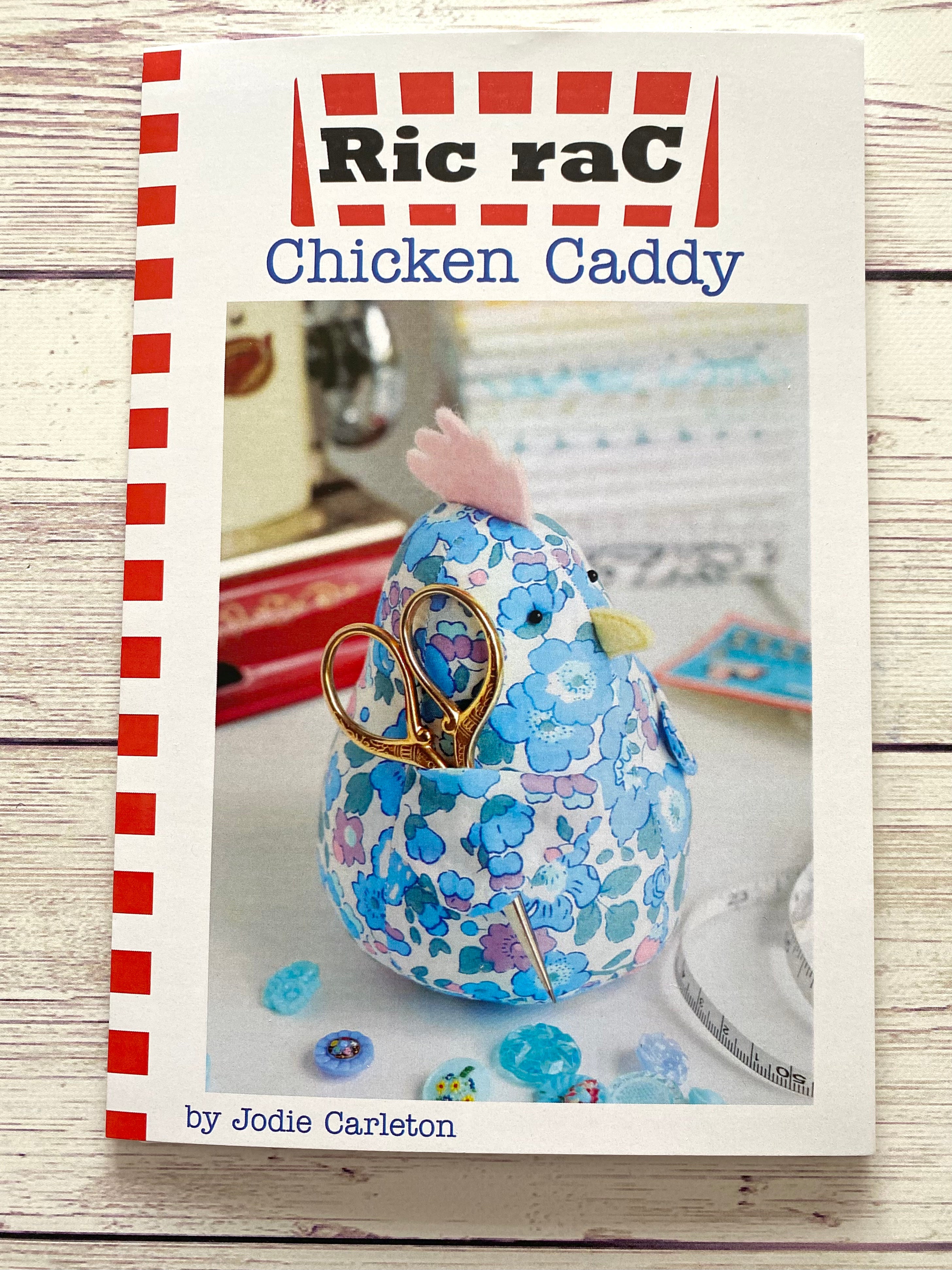 Ric Rac - Chicken Caddy pattern with felt starter pack — The Next Stitch