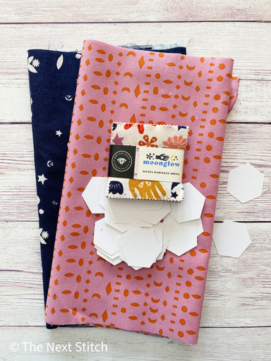 Posh Knot Bag - kit in Ruby Star Society Moonglow