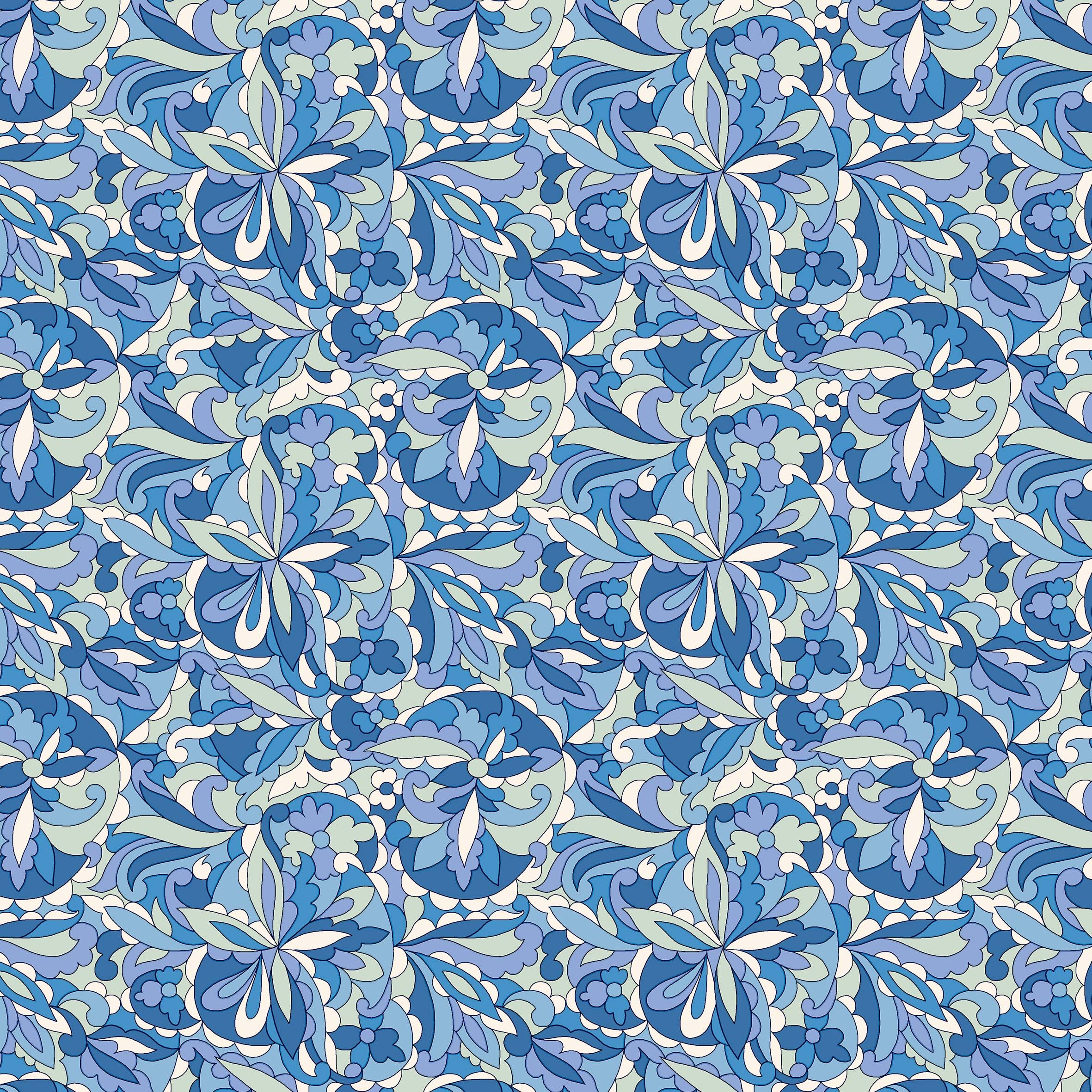 Liberty Summer Fair -mini bundle in blue