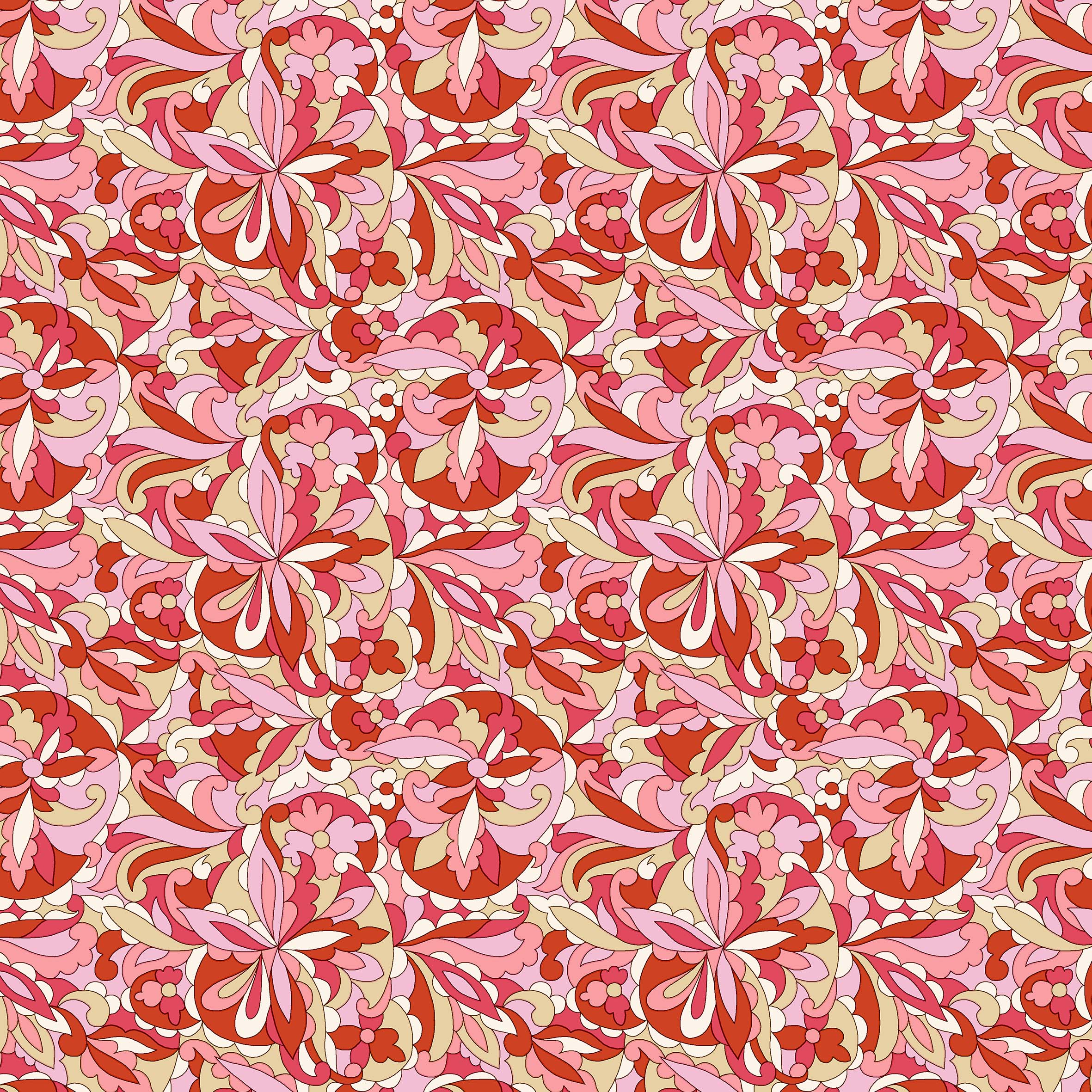 Liberty Summer Fair - Swirling Kaleidoscope C