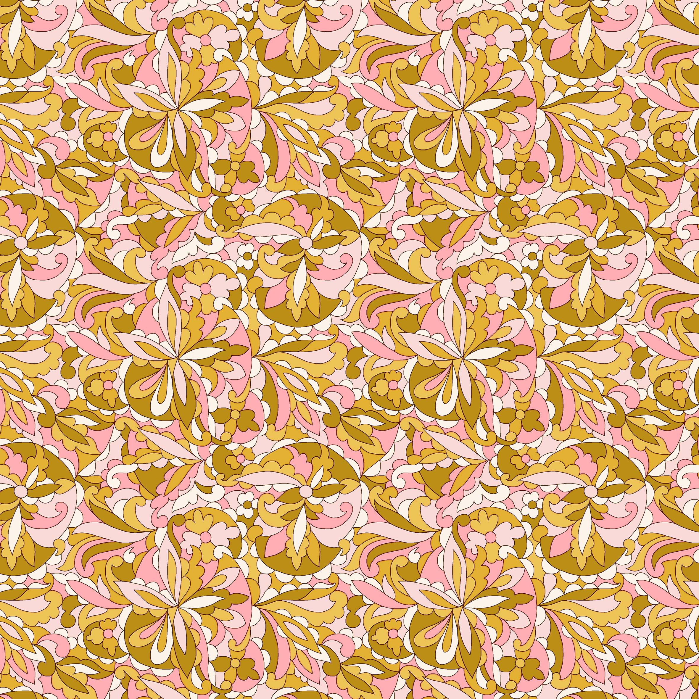 Liberty Summer Fair - Swirling Kaleidoscope D