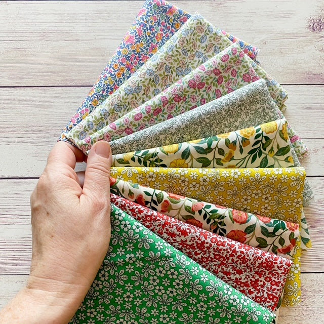 The Floral Journey II Fat 1/16th bundle