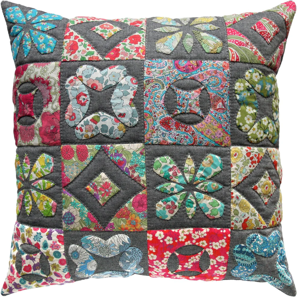 Emma Jean Janson - Lovely Liberty cushion pattern
