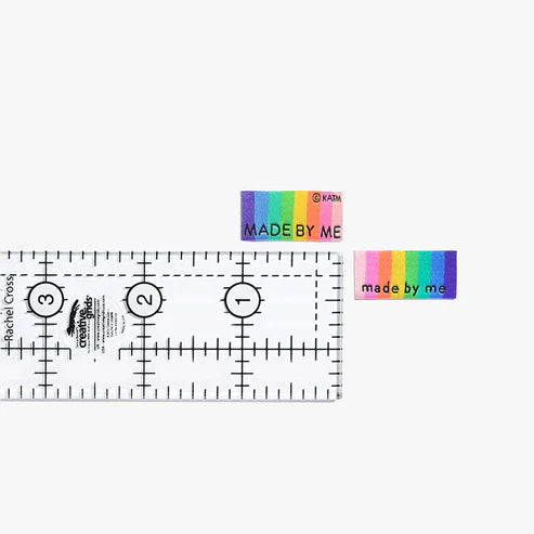 KATM - Handmade/Made By Me rainbow labels
