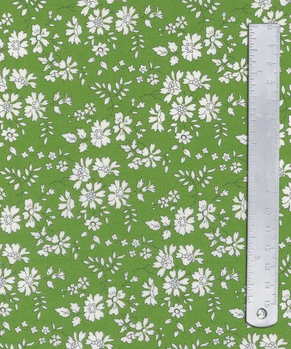 Liberty Lawn Capel Bespoke 2GZ Green and White