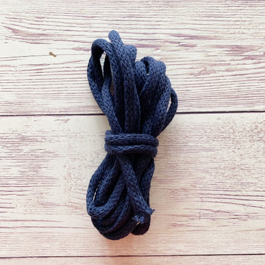 Recycled Cotton Cord in navy