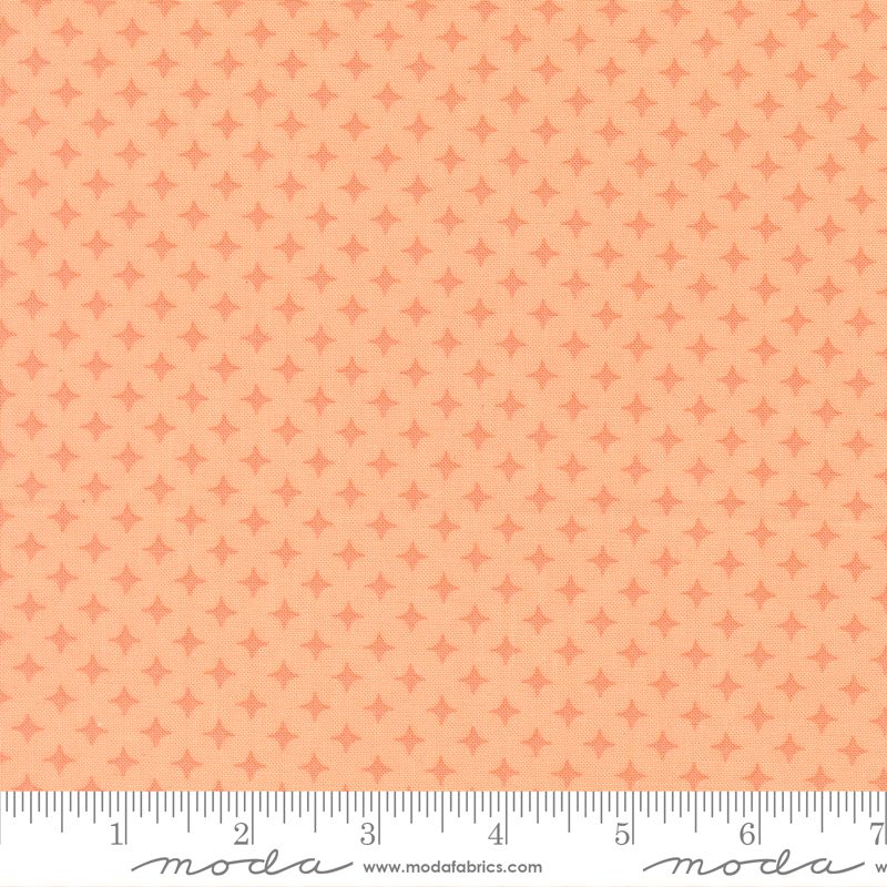 Elizabeth Hartman Scenery - Diamonds - Cantaloupe