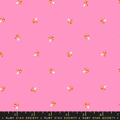 Carosel - Tiny Mushrooms - Flamingo