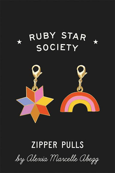 Ruby Star Society - Alexia Star & Rainbow Zipper Pull