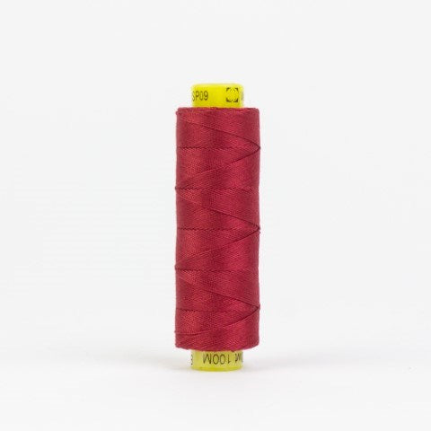Wonderfil Spagetti 12wt thread - Deep Rich Tomato Red