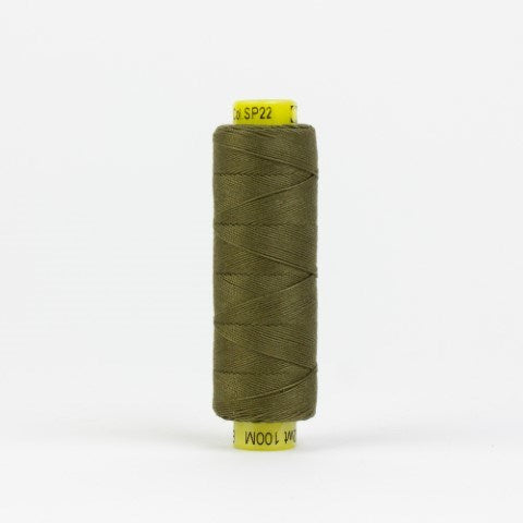 Wonderfil Spagetti 12wt thread - Army Green