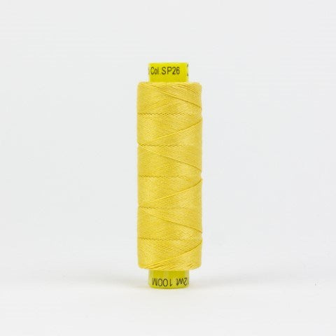 Wonderfil Spagetti 12wt thread - Soft Yellow