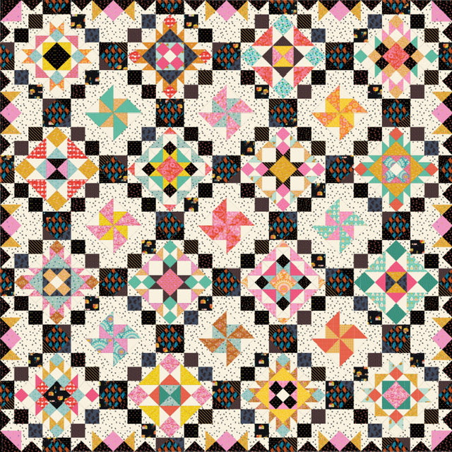 Southern Skies BOM - sashing starter pack in black