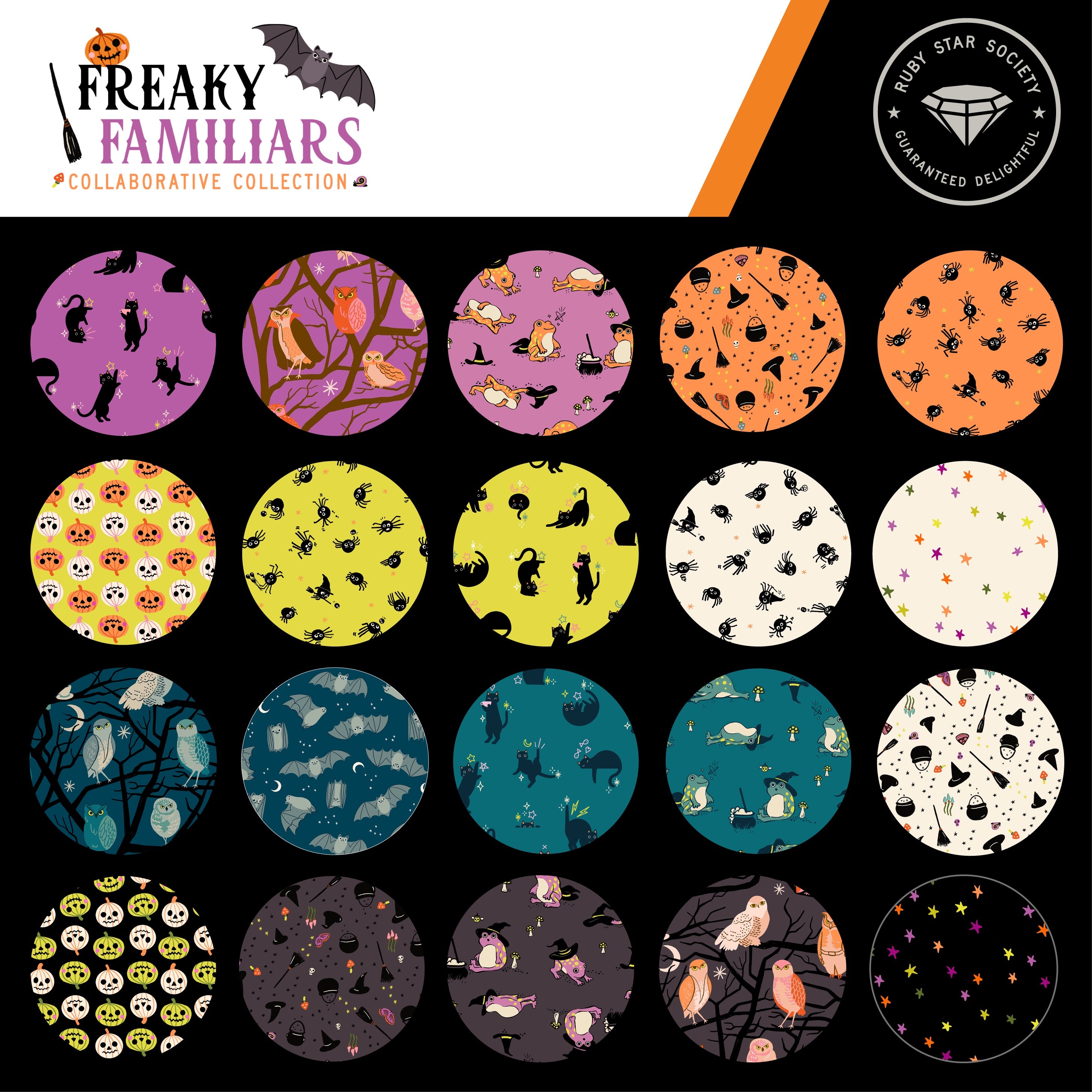 Freaky Familiars charm pack