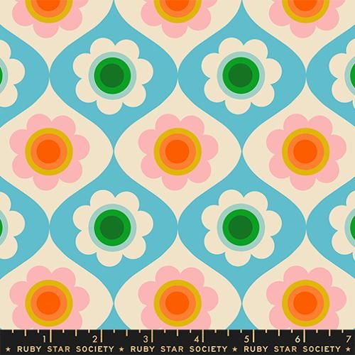 Trinketry Floral in Turquoise