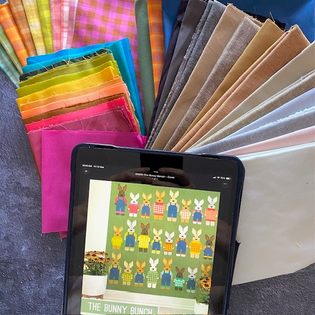 Bunny Bunch quilt kit PRESALE