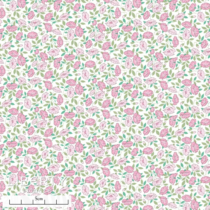 Liberty Lawn - The Floral Journey II - Sasha Kiora pink
