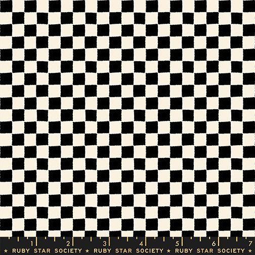 1-800-Calico - Block Print - Black
