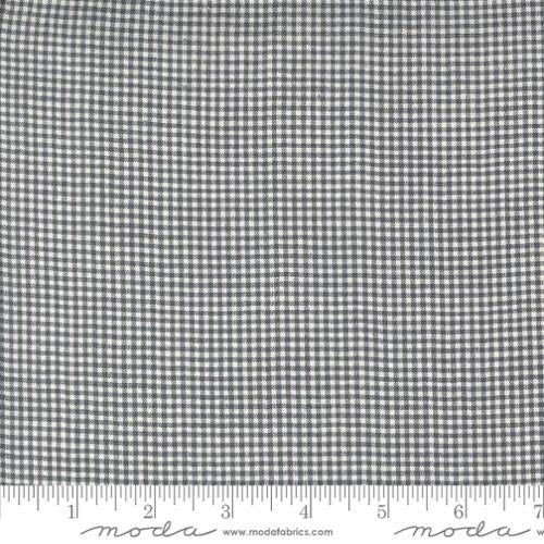 French General Wovens - Tiny Check in Indigo