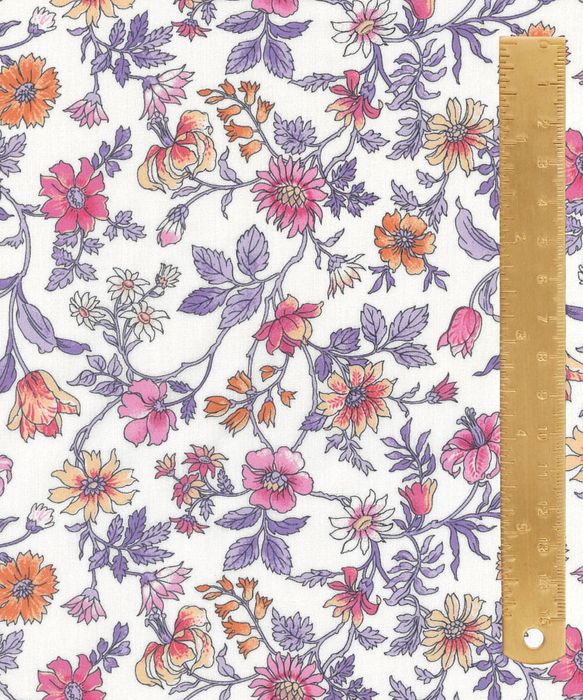 Liberty Tana Lawn Bloom Serenade - Tiger Lily Y