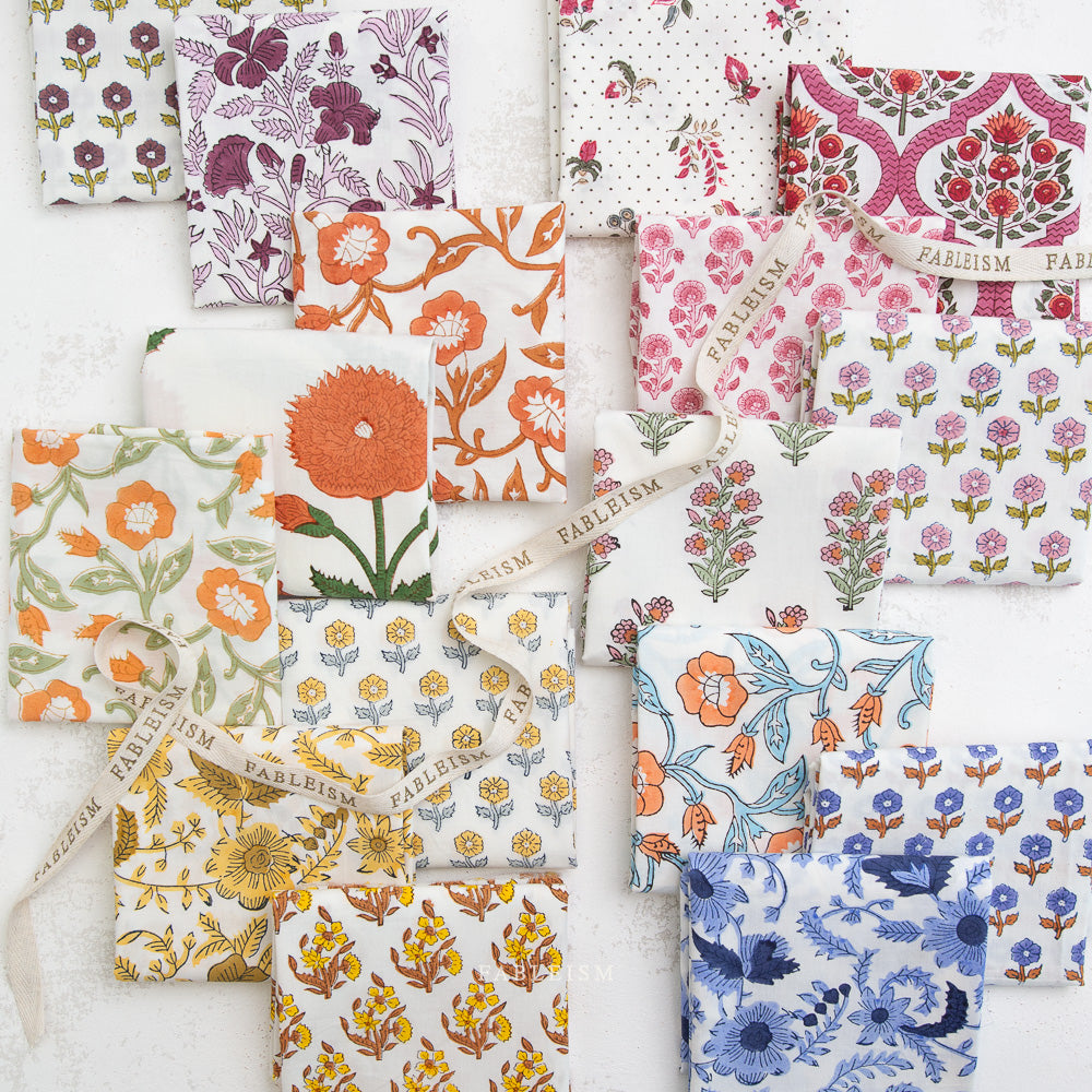 Fableism Indian Block Prints FQ bundle