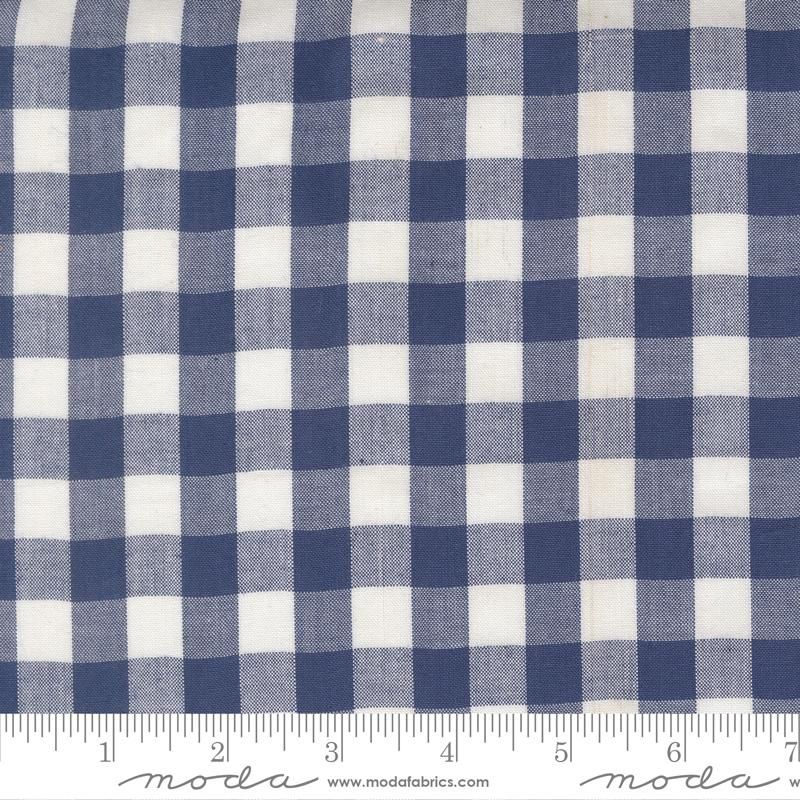 Summer Solstice Wovens - Nautical Blue gingham