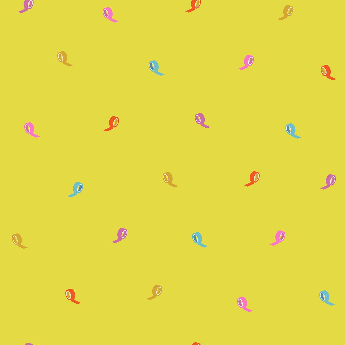 Washi Plus - Roll With It - Citron