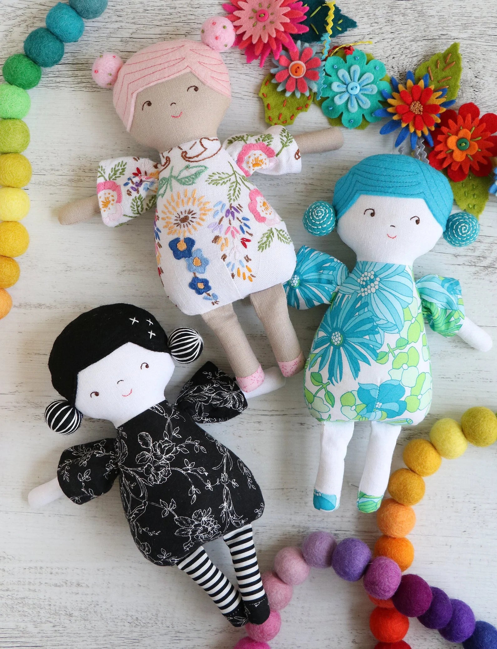 Ric Rac - Little Dot doll pattern