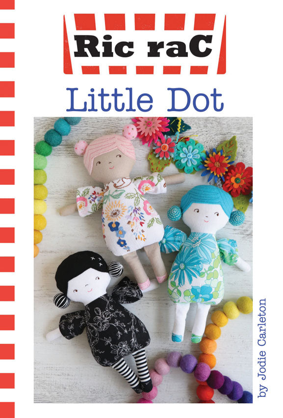 Ric Rac Pattern Svg Ric Rac - Little Dot doll pattern — The Next Stitch