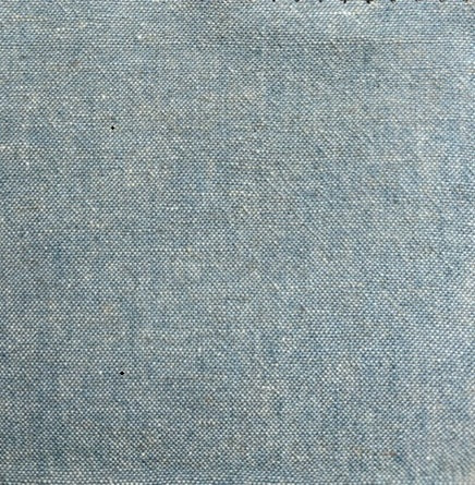 Purity Cotton/Linen Chambray in teal