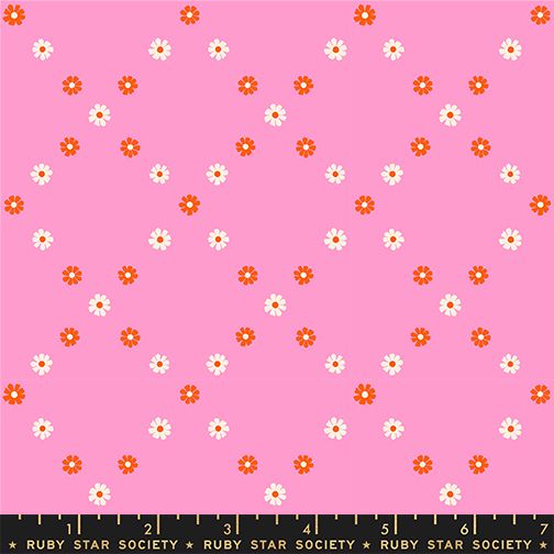 Ruby Star Society Best Day Ever - Daisy Chain - Flamingo