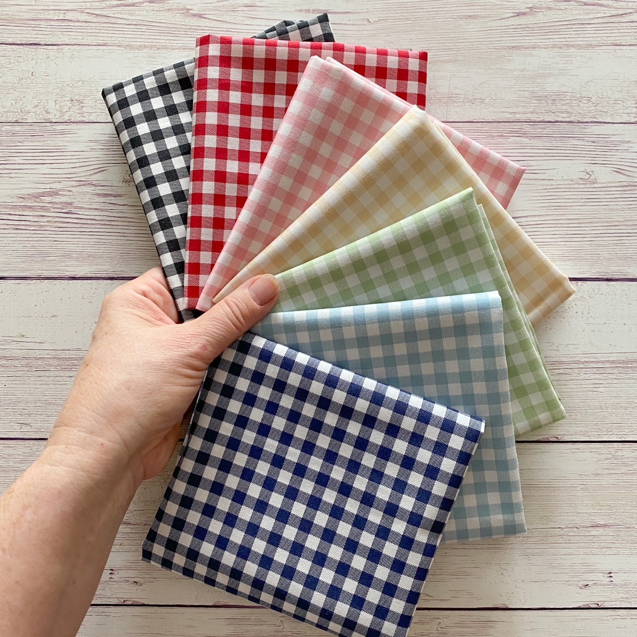 Sevenberry Basics - Gingham Mini bundle
