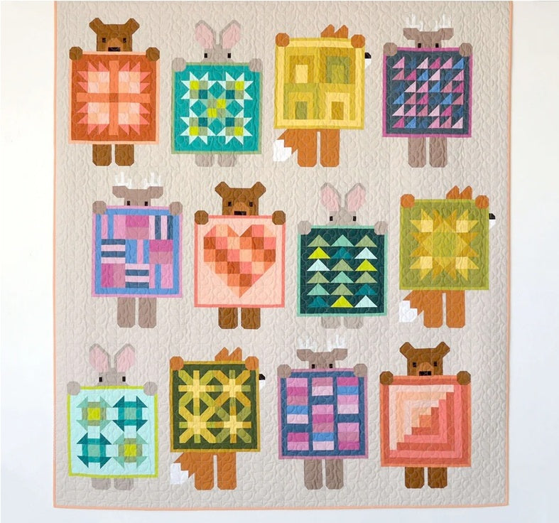 Elizabeth Hartman Show and Tell Quilt Pattern PRESALE