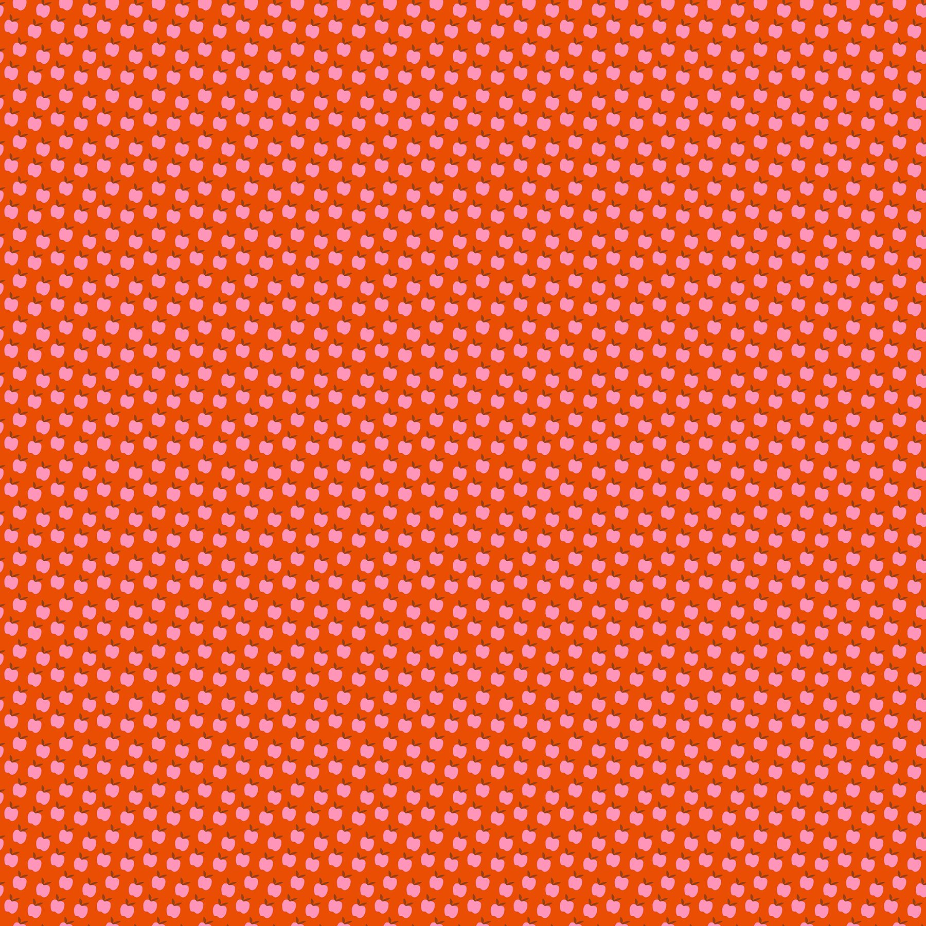 Ruby Star Society Catnap - Apples - Warm Red