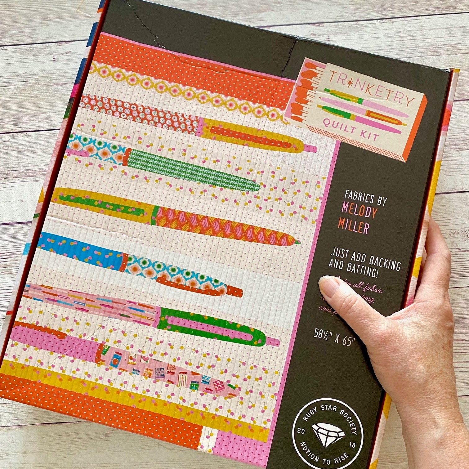 Ruby Star Society - Trinketry Quilt Kit